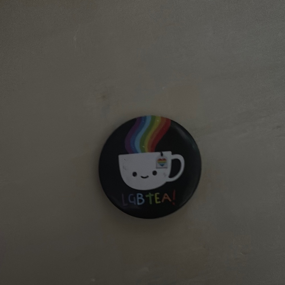 Rainbow Mug with Black Background